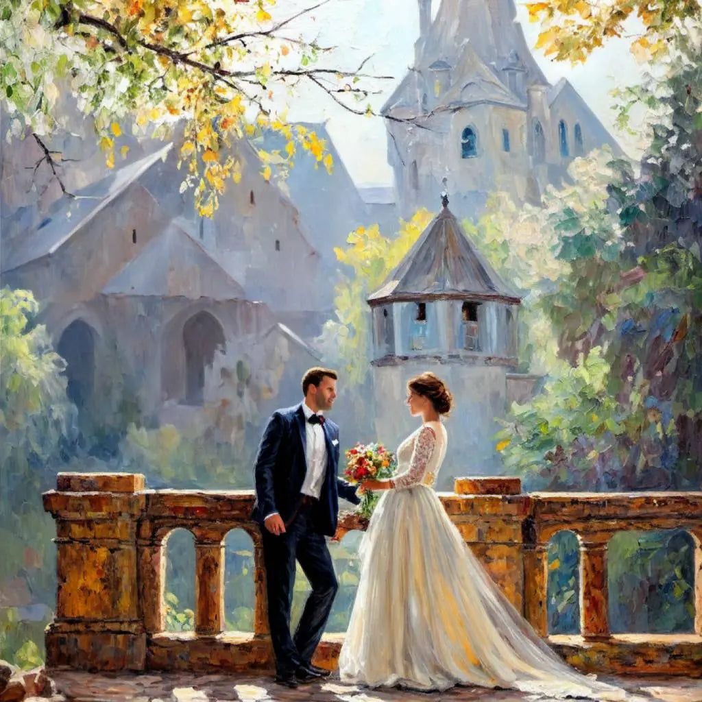 Prezentacja produktu: portret ślubny