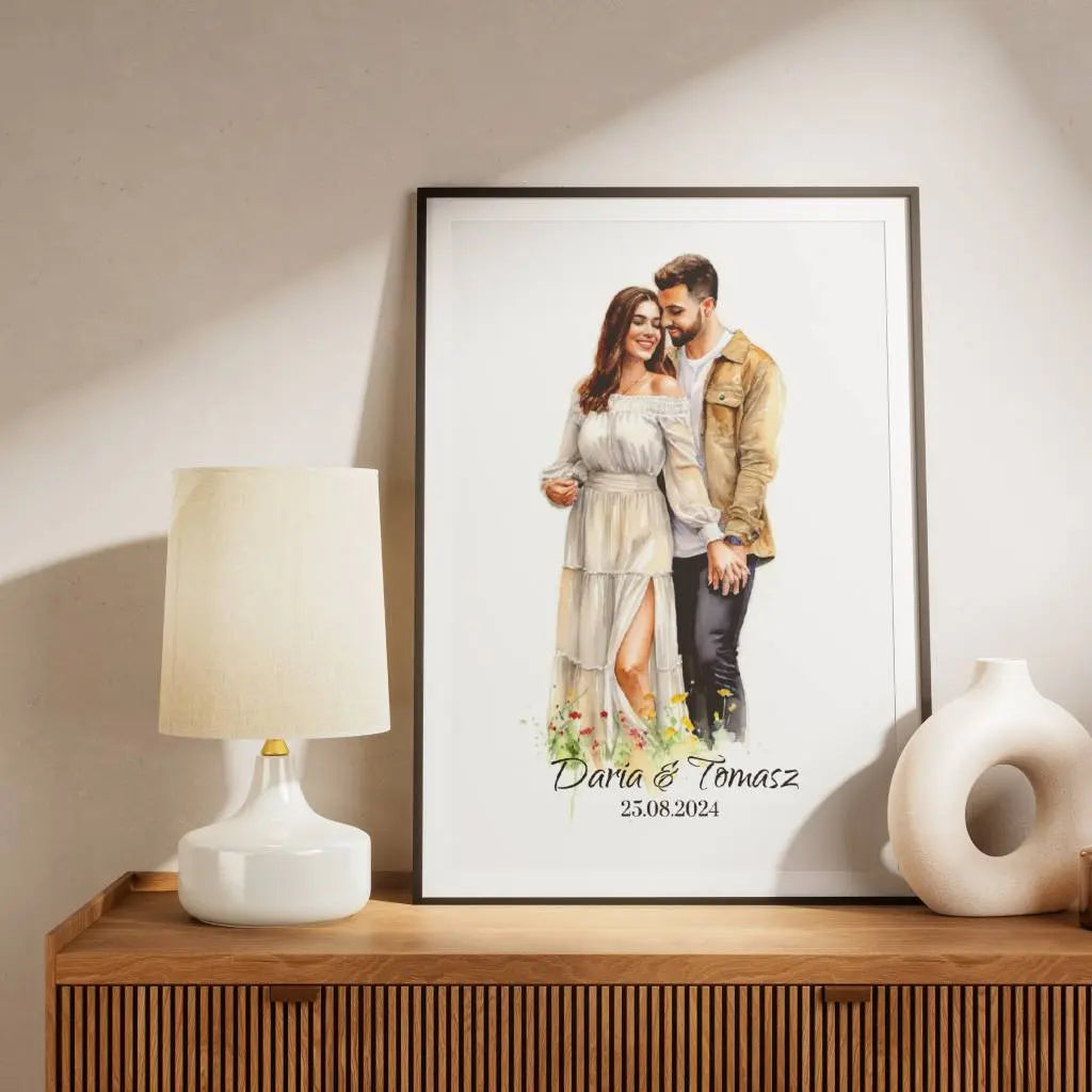 Prezentacja produktu: plakat w ramce