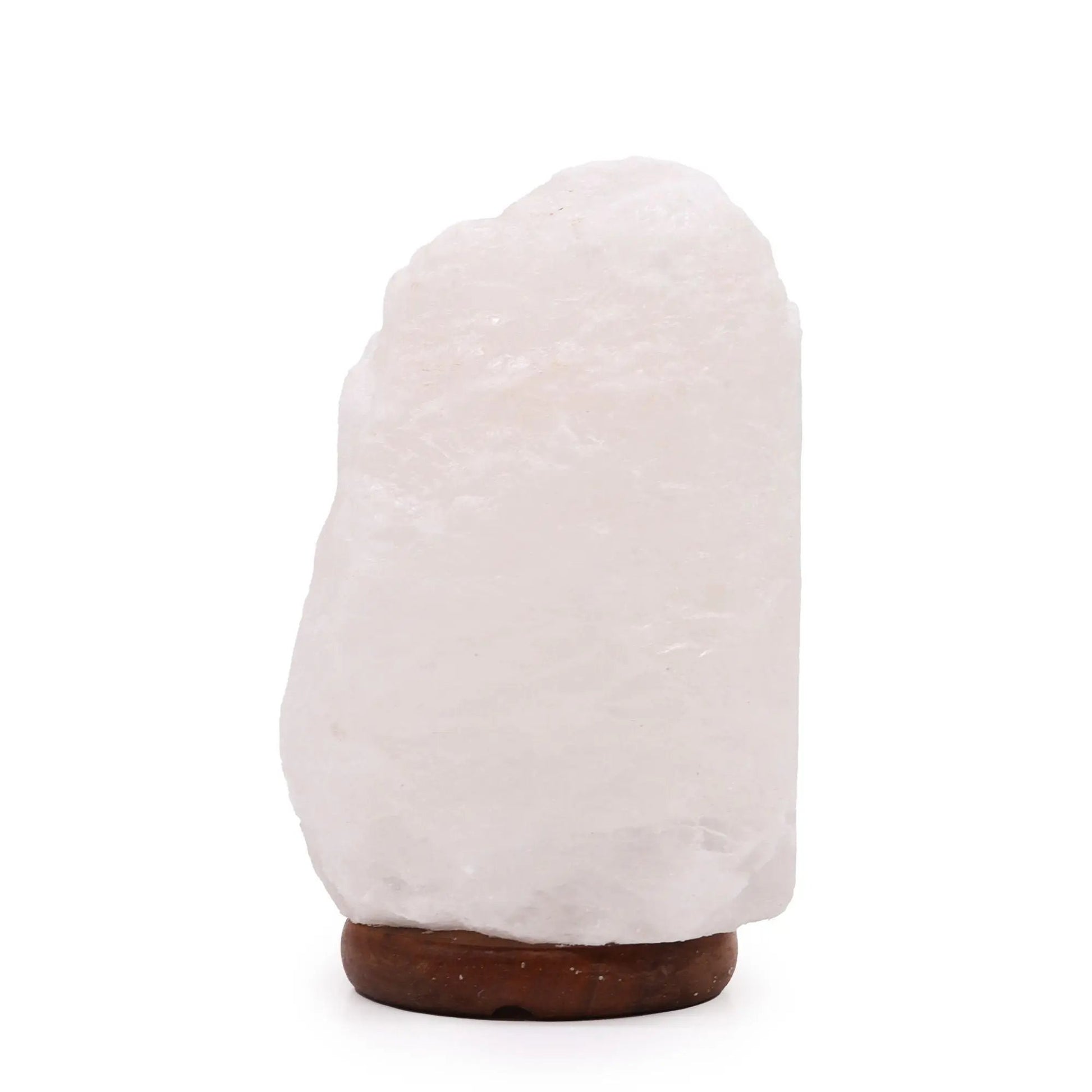 Crystal Rock Himalayan Salt Lamp - & Base apx 3-5kg  Himalayan Salt Lamps & Candle Holders