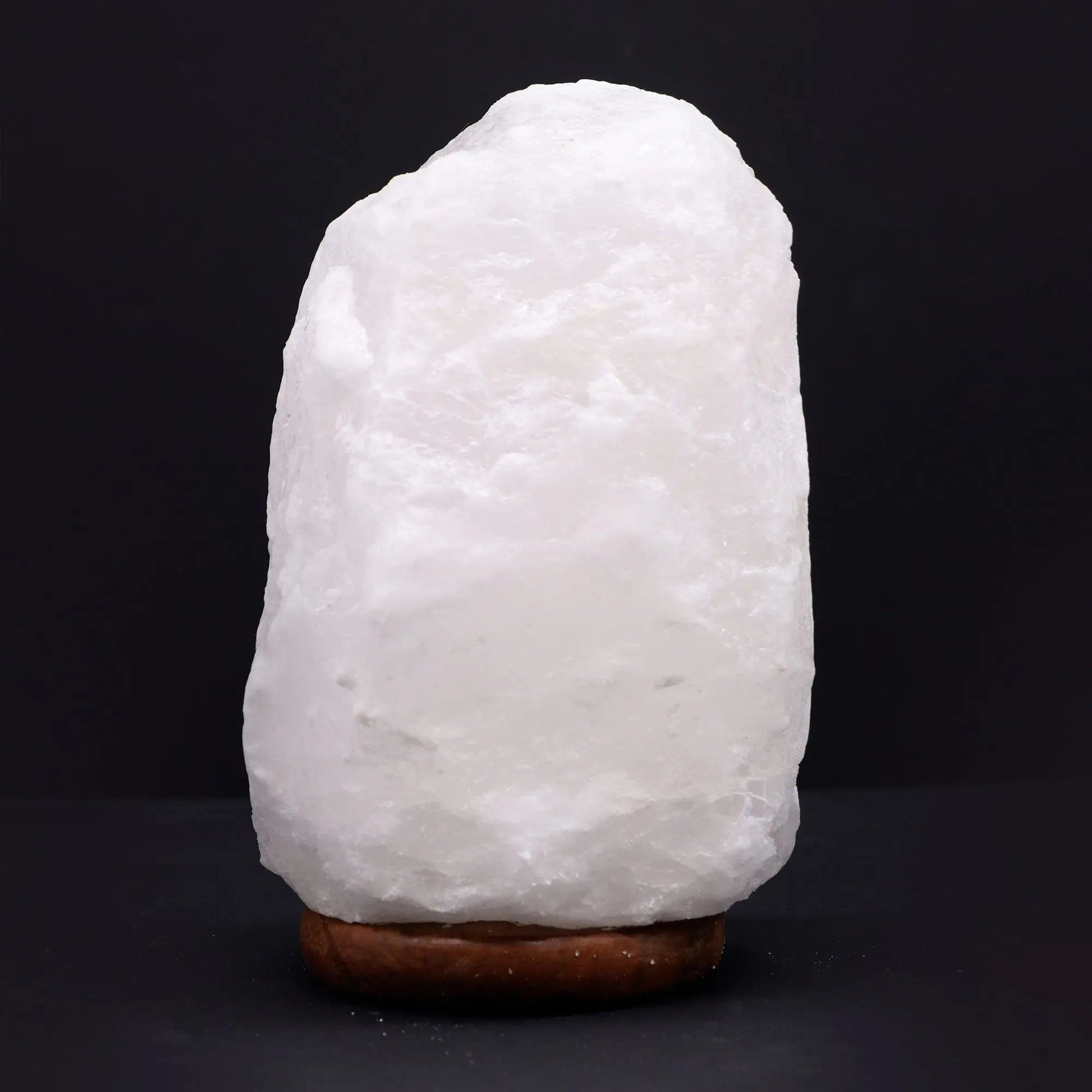 Crystal Rock Himalayan Salt Lamp - & Base apx 3-5kg  Himalayan Salt Lamps & Candle Holders