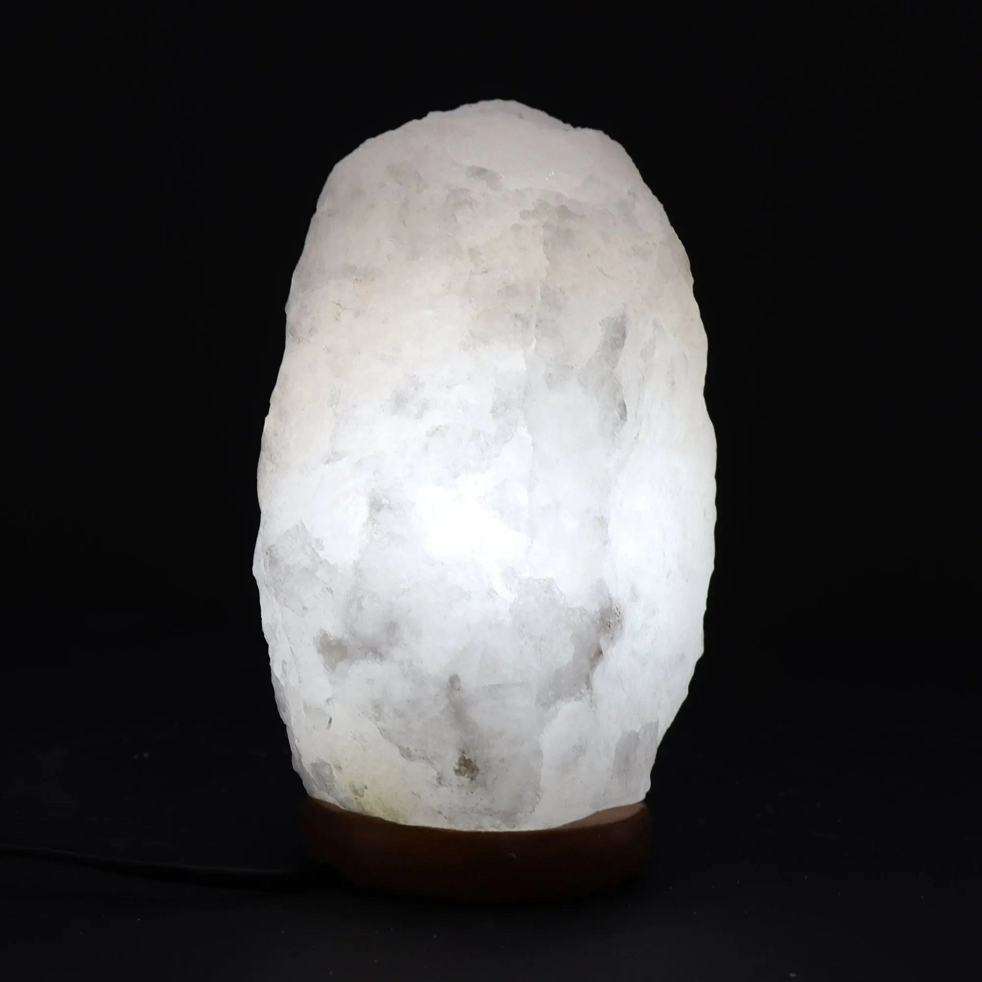 Crystal Rock Himalayan Salt Lamp - & Base apx 3-5kg  Himalayan Salt Lamps & Candle Holders