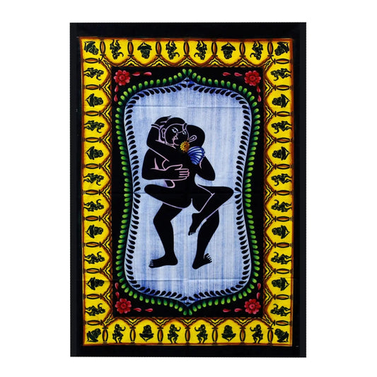 Handbrushed  Cotton Wall Art - Kamasutra  Handbrushed Cotton Wall Hangings