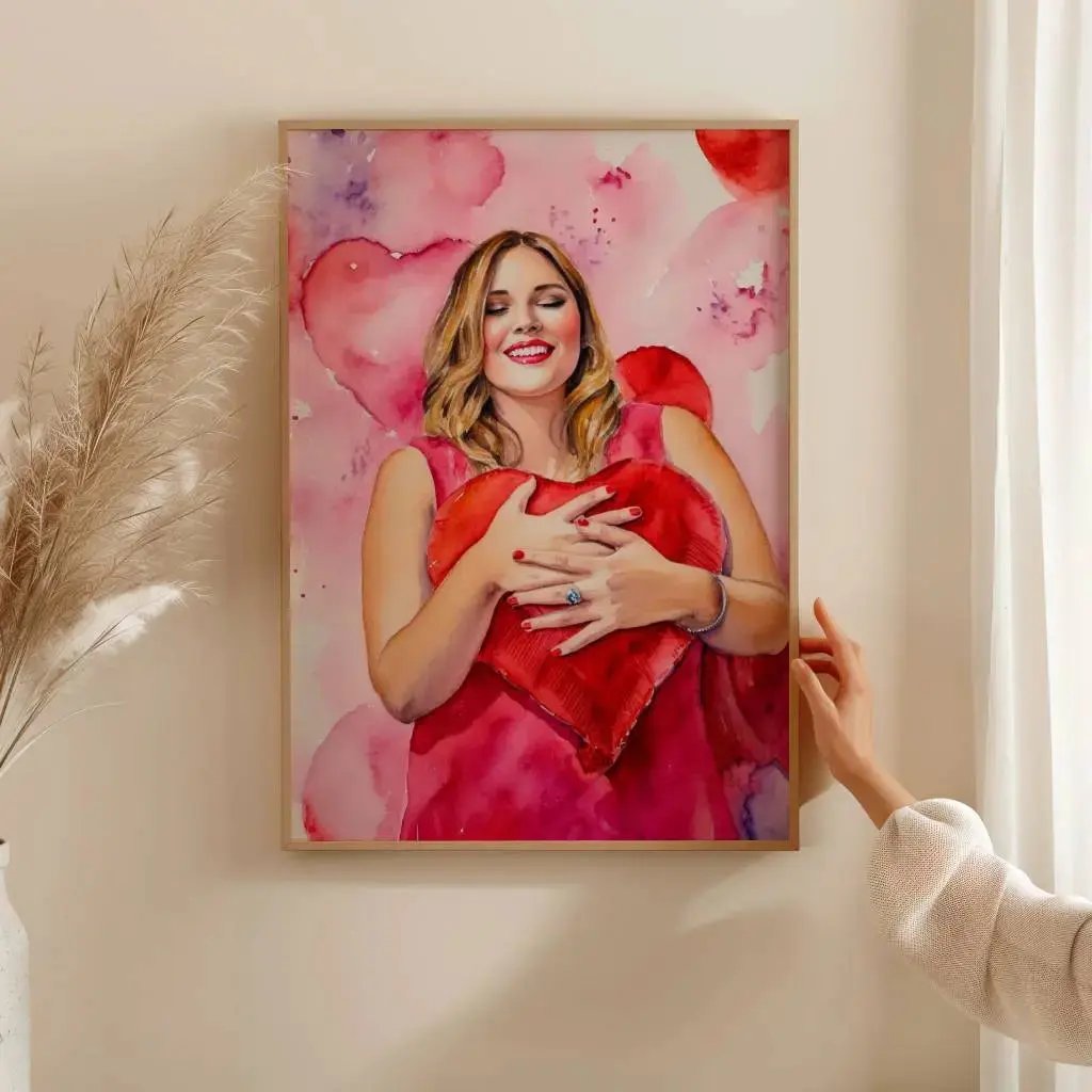 portret na płótnie ze zdjęcia