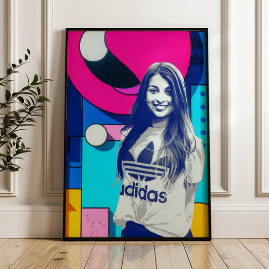 Nowoczesny Pop-Art – wyjątkowy prezent pełen kolorów!  obraz