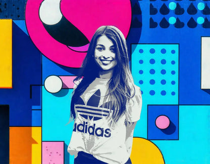 Nowoczesny Pop-Art – wyjątkowy prezent pełen kolorów!  obraz