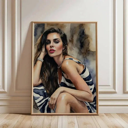 portret na płótnie ze zdjęcia