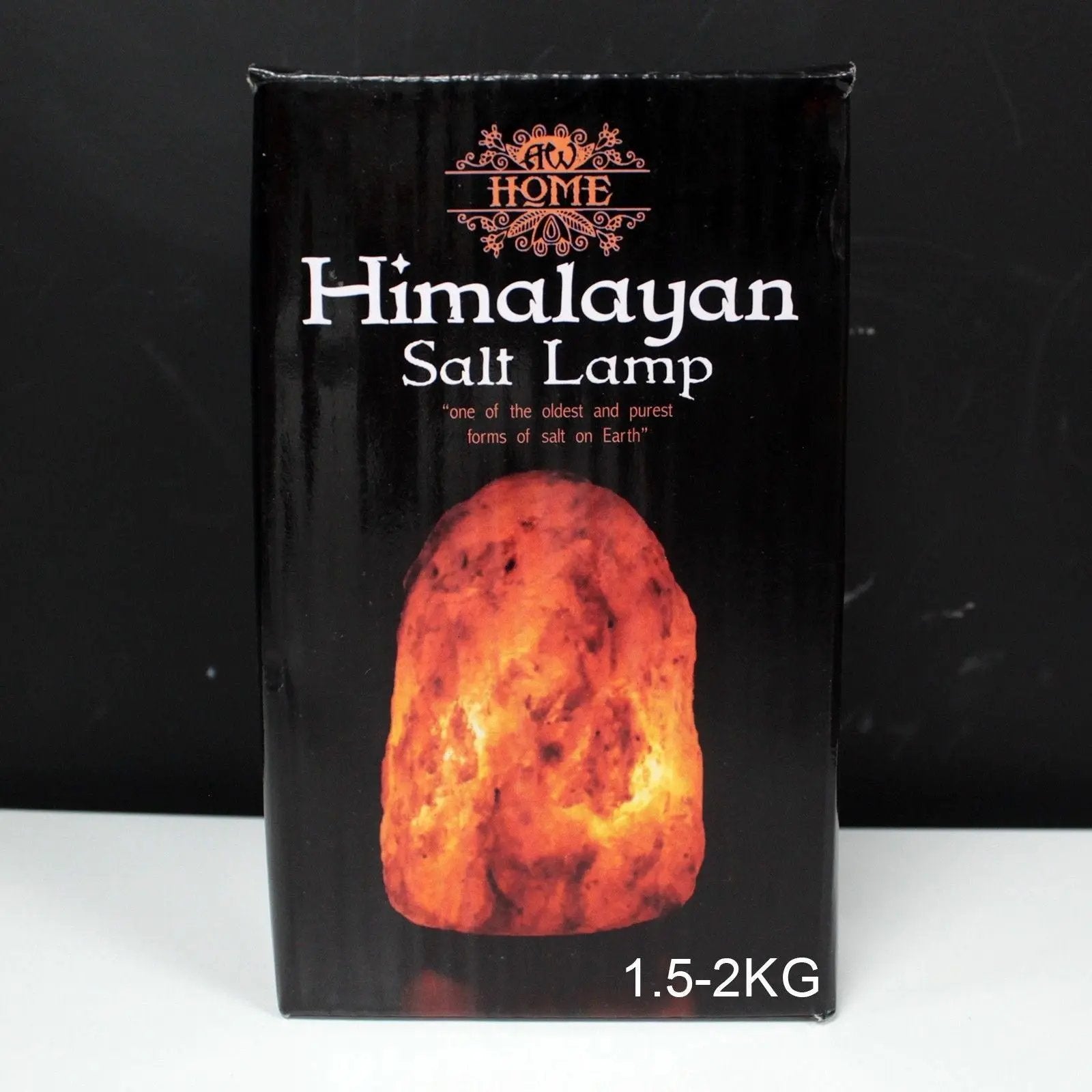 Quality Salt Lamp - apx 1.5 - 2kg  Himalayan Salt Lamps & Candle Holders