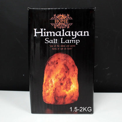 Quality Salt Lamp - apx 1.5 - 2kg  Himalayan Salt Lamps & Candle Holders