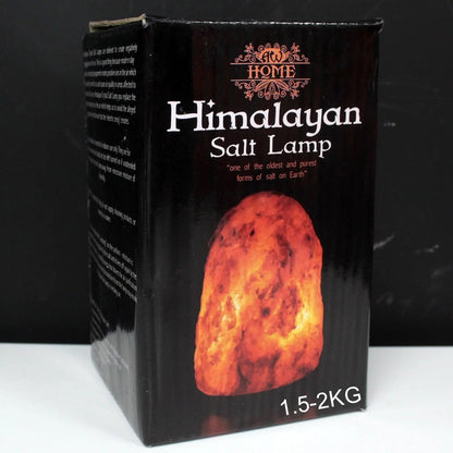 Quality Salt Lamp - apx 1.5 - 2kg  Himalayan Salt Lamps & Candle Holders